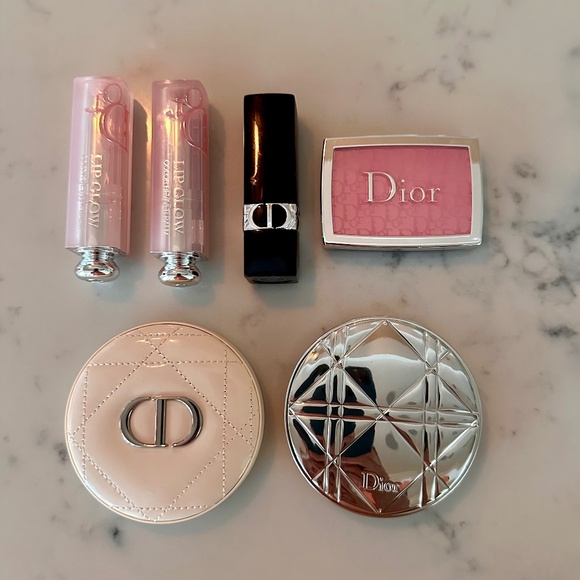 Dior Other - DIOR Mega Beauty Lot - Brand New!! Lip Glows, Bronzer, Highlighter, Lipstick,